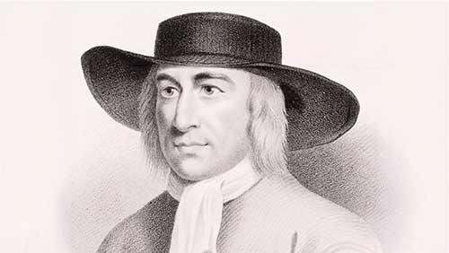 George Fox line drawing